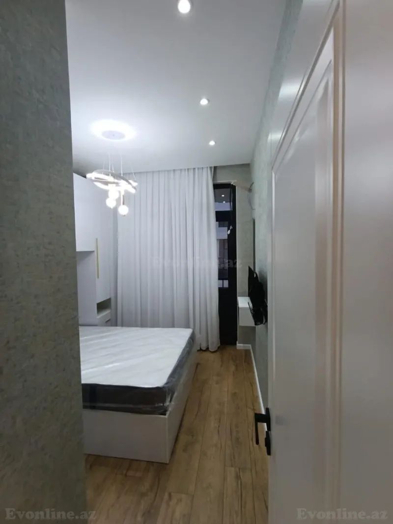 Kirayə verilir 2 otaqlı Mənzil Yeni tikili 50 m² İnşaatçılar m. - şəkil 2