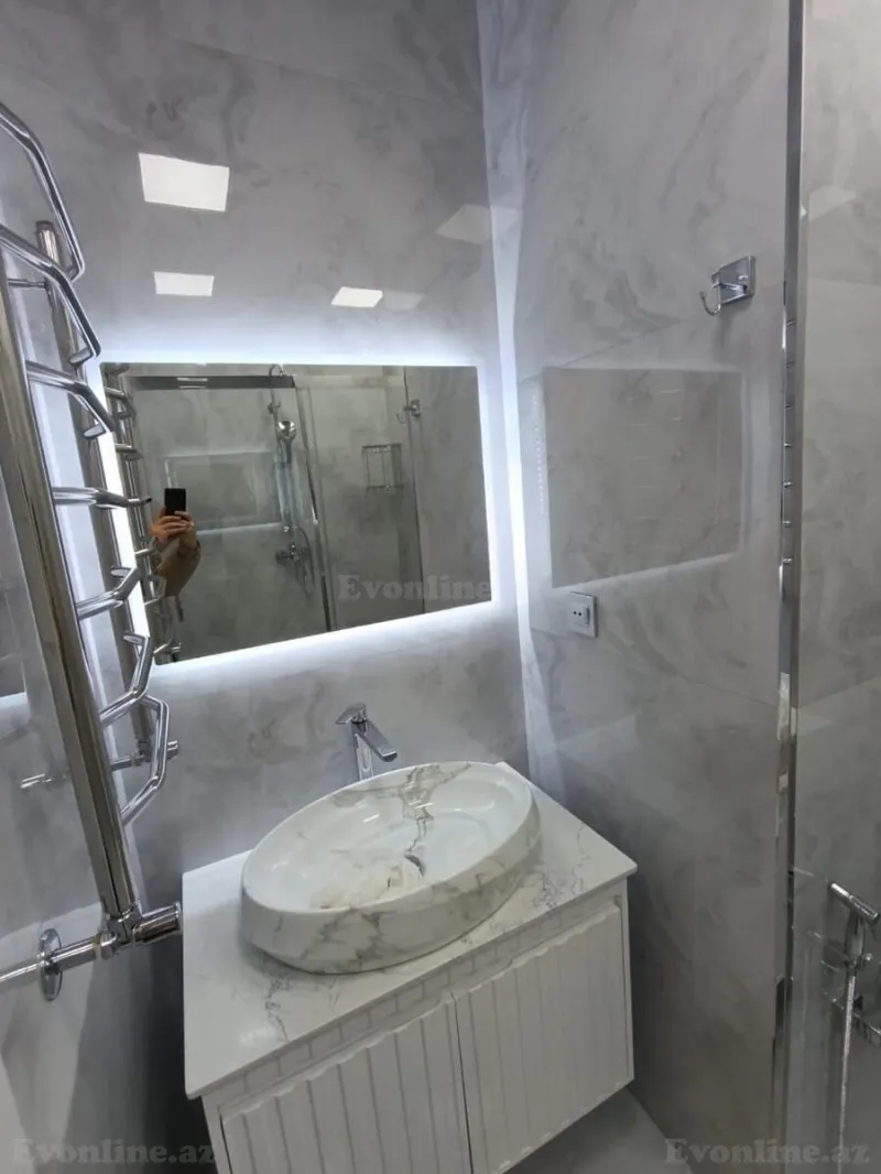 Kirayə verilir 2 otaqlı Mənzil Yeni tikili 50 m² İnşaatçılar m. - şəkil 4