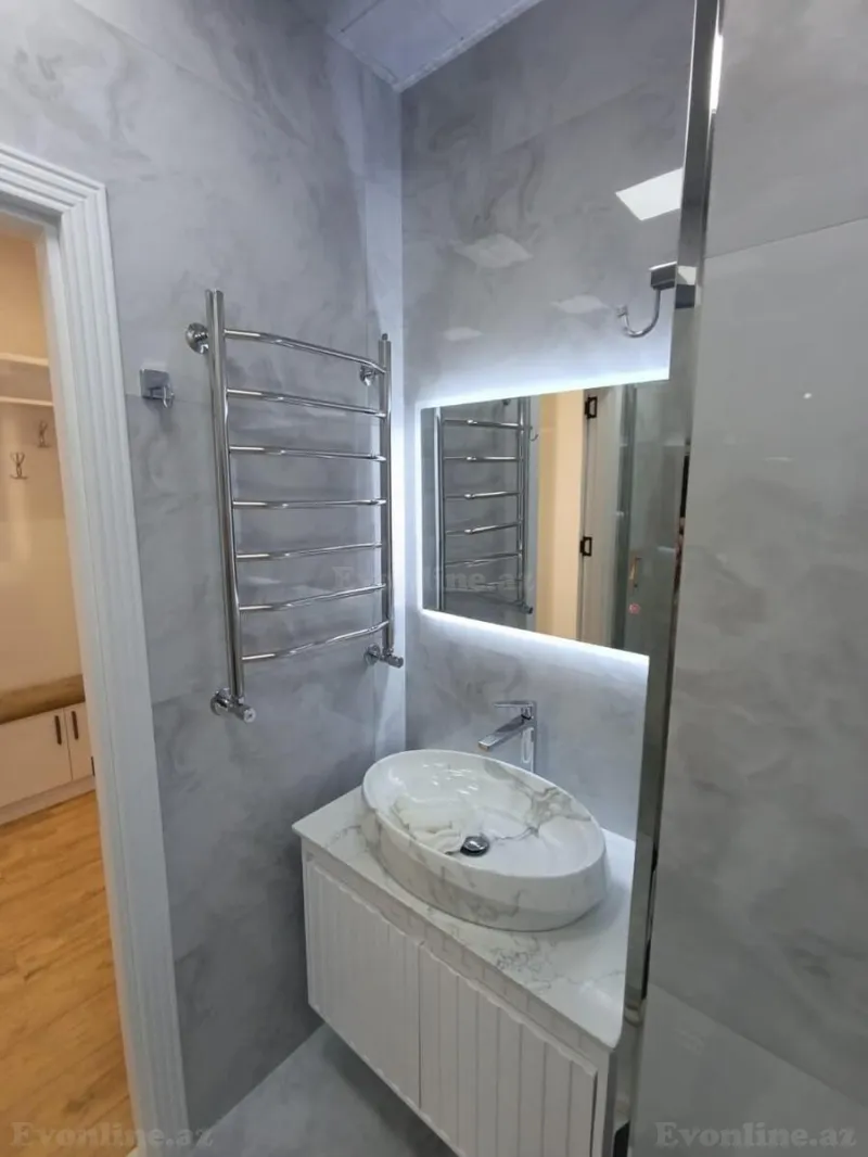 Kirayə verilir 2 otaqlı Mənzil Yeni tikili 50 m² İnşaatçılar m. - şəkil 18
