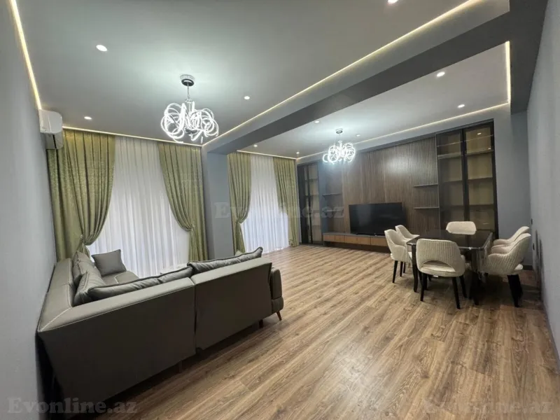 Kirayə verilir 3 otaqlı Mənzil Yeni tikili 140 m² Ağ şəhər - şəkil 4