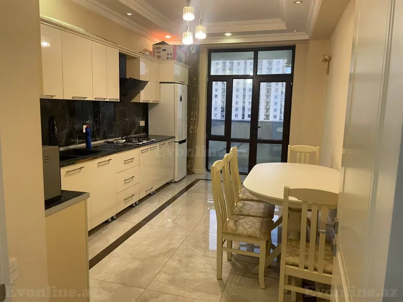Kirayə verilir 2 otaqlı Mənzil Yeni tikili 100 m² Nəsimi r. - şəkil 5