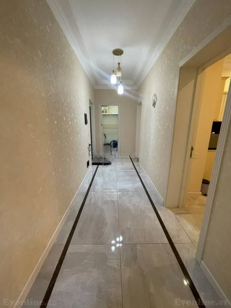 Kirayə verilir 2 otaqlı Mənzil Yeni tikili 100 m² Nəsimi r. - şəkil 8