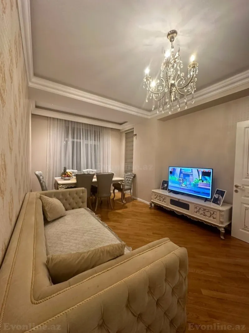 Satılır 2 otaqlı Mənzil Yeni tikili 85 m² Həzi Aslanov m. - şəkil 2