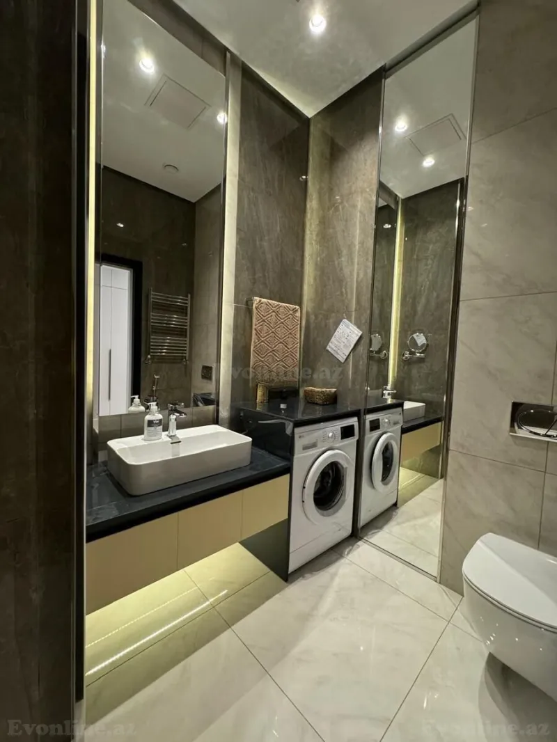 Kirayə verilir 2 otaqlı Mənzil Yeni tikili 50 m² Sea Breeze - şəkil 7
