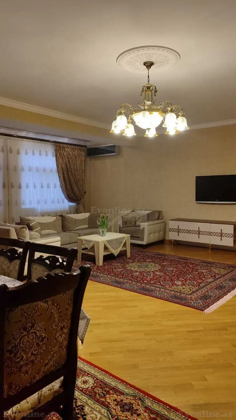 Kirayə verilir 2 otaqlı Mənzil Yeni tikili 104 m² Nizami m. - şəkil 3