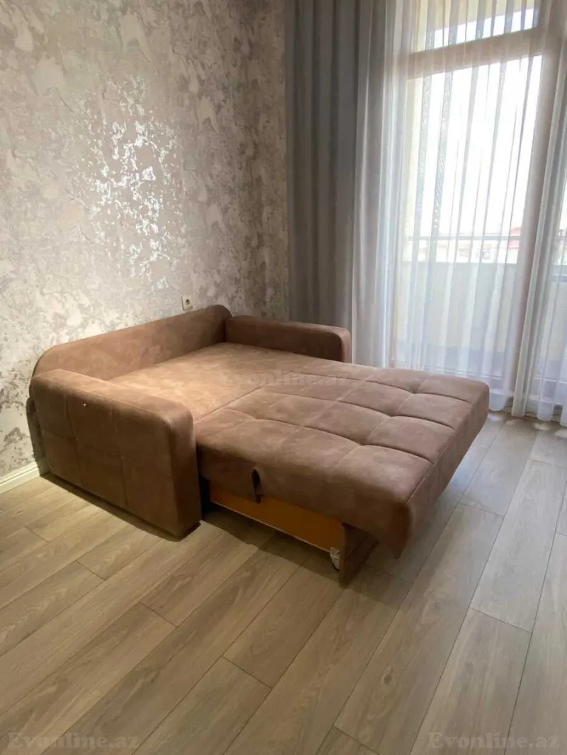 Kirayə verilir 1 otaqlı Mənzil Yeni tikili 30 m² Nəsimi r. - şəkil 3