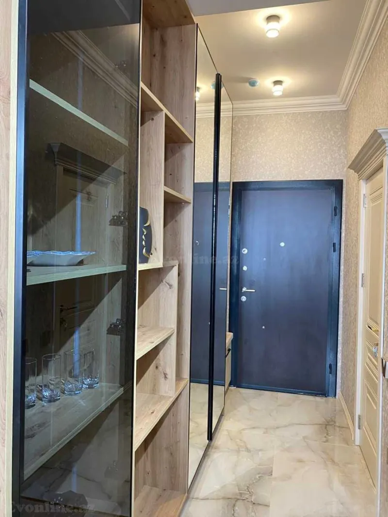 Kirayə verilir 1 otaqlı Mənzil Yeni tikili 30 m² Nəsimi r. - şəkil 7
