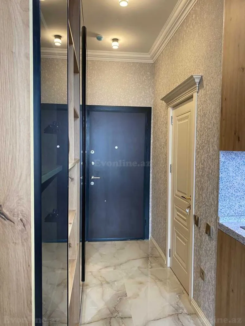 Kirayə verilir 1 otaqlı Mənzil Yeni tikili 30 m² Nəsimi r. - şəkil 8