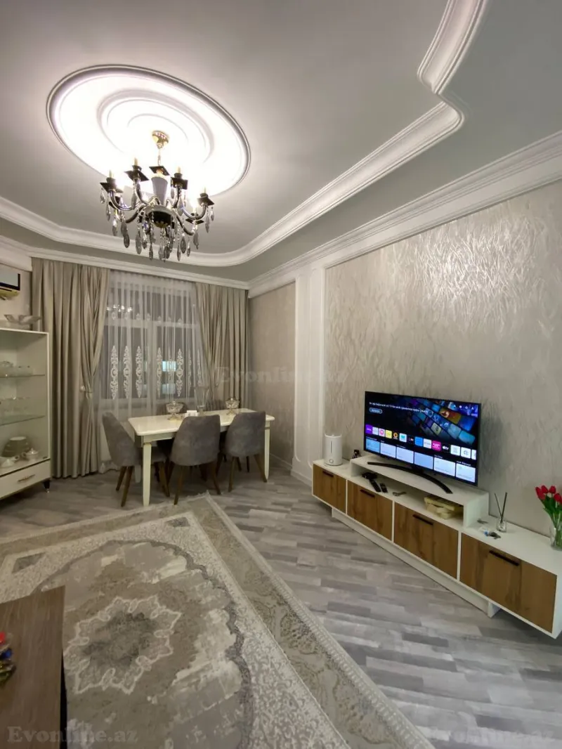 Satılır 2 otaqlı Mənzil Yeni tikili 60 m² Əhmədli m. - şəkil 2