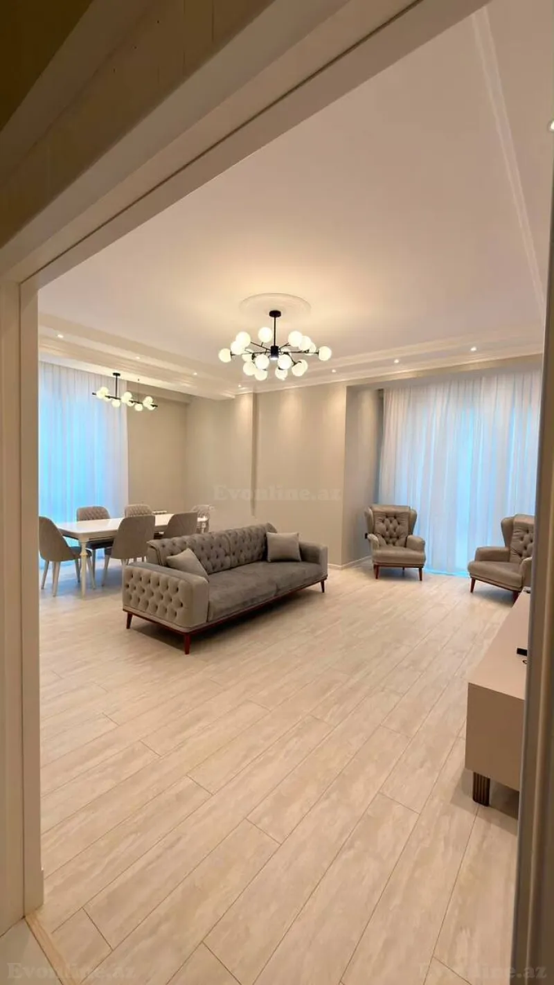 Kirayə verilir 3 otaqlı Mənzil Yeni tikili 147 m² Gənclik m. - şəkil 11