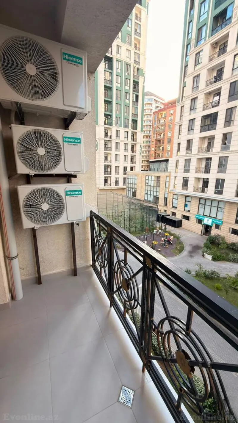 Kirayə verilir 3 otaqlı Mənzil Yeni tikili 147 m² Gənclik m. - şəkil 17