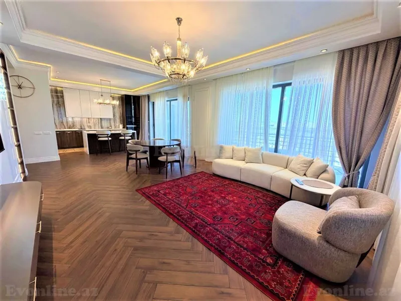 Kirayə verilir 3 otaqlı Mənzil Yeni tikili 160 m² Ağ şəhər - şəkil 3