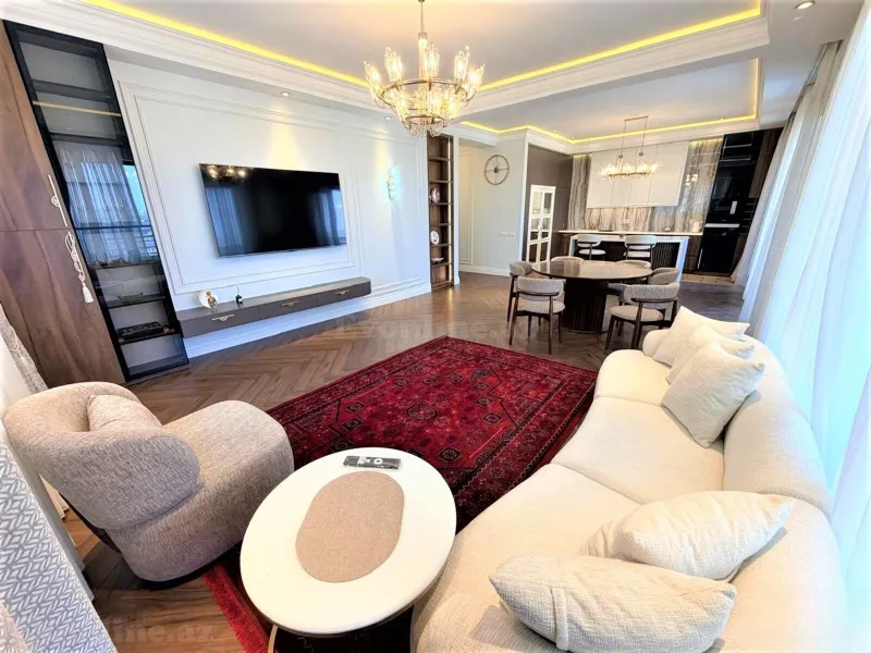 Kirayə verilir 3 otaqlı Mənzil Yeni tikili 160 m² Ağ şəhər - şəkil 4
