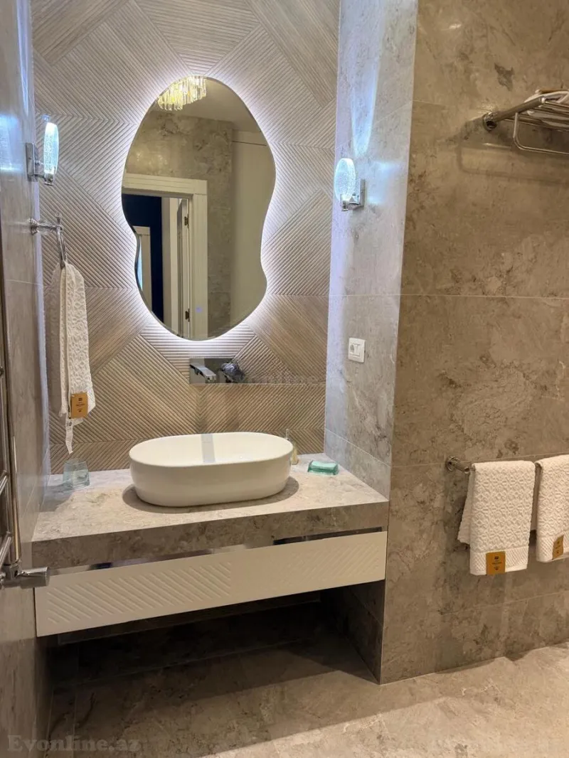 Kirayə verilir 3 otaqlı Mənzil Yeni tikili 160 m² Ağ şəhər - şəkil 17