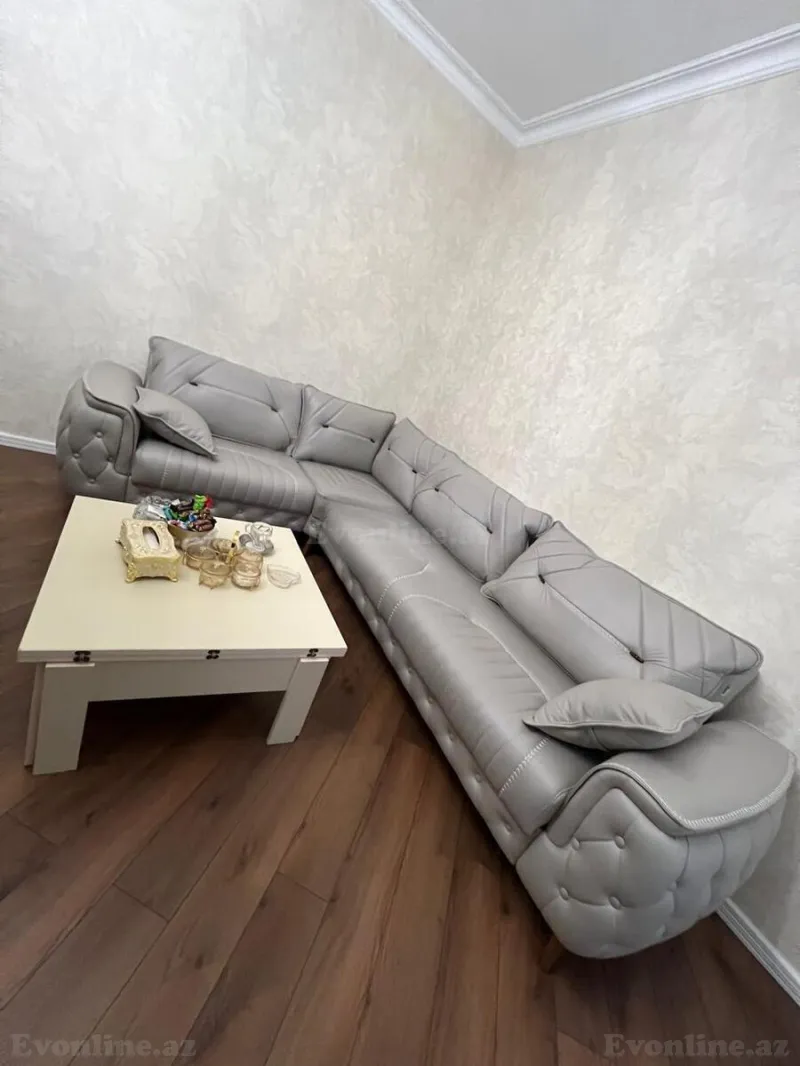Satılır 3 otaqlı Mənzil Yeni tikili 107 m² Həzi Aslanov m. - şəkil 2