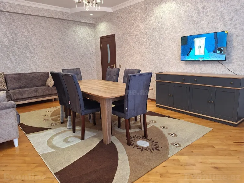 Kirayə verilir 2 otaqlı Mənzil Yeni tikili 100 m² Nəriman Nərimanov m. - şəkil 2