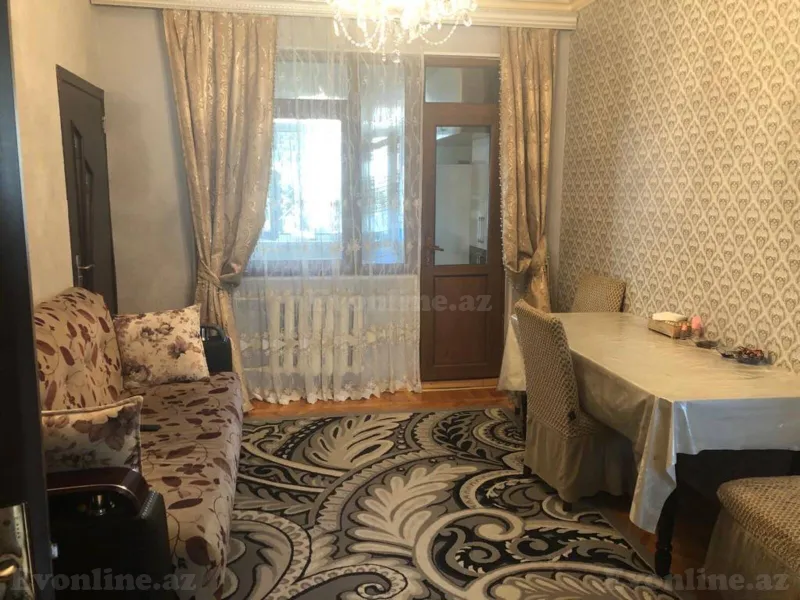 Kirayə verilir 3 otaqlı Mənzil Köhnə tikili 60 m² Memar Əcəmi m. - şəkil 2