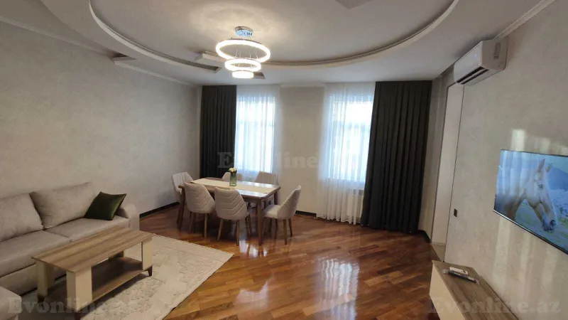 Kirayə verilir 2 otaqlı Mənzil Yeni tikili 100 m² Xətai r. - şəkil 3