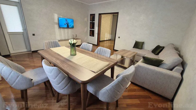 Kirayə verilir 2 otaqlı Mənzil Yeni tikili 100 m² Xətai r. - şəkil 4
