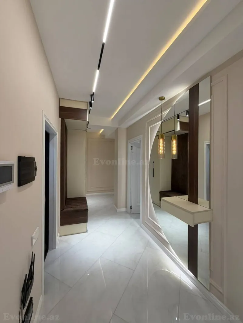 Kirayə verilir 2 otaqlı Mənzil Yeni tikili 85 m² Qara Qarayev m. - şəkil 3