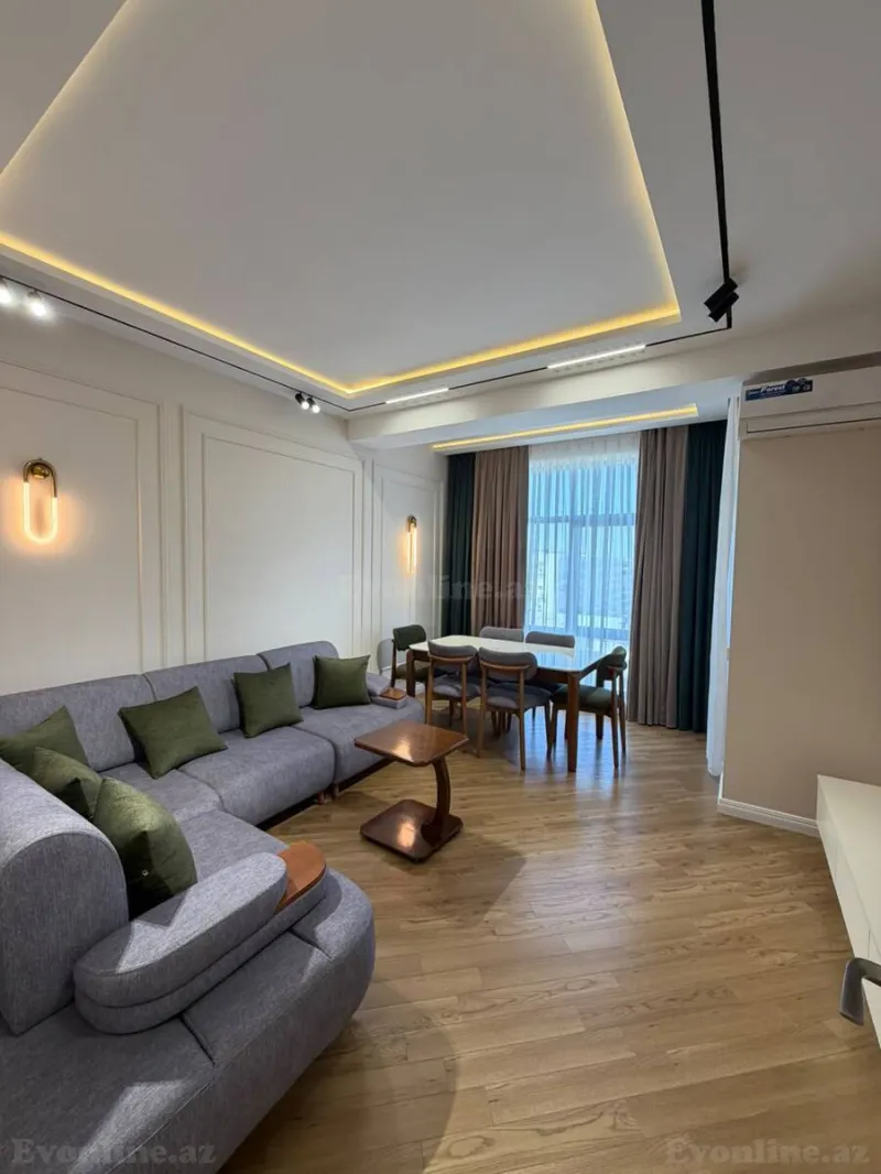 Kirayə verilir 2 otaqlı Mənzil Yeni tikili 85 m² Qara Qarayev m. - şəkil 5