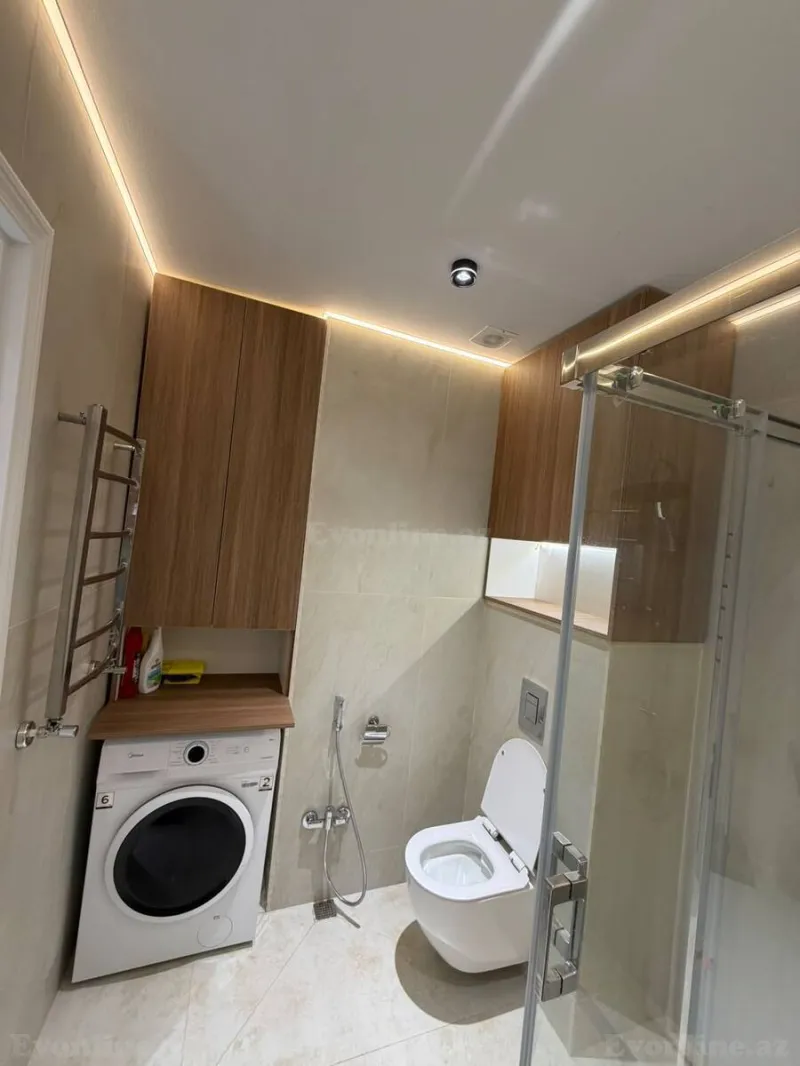 Kirayə verilir 2 otaqlı Mənzil Yeni tikili 85 m² Qara Qarayev m. - şəkil 8