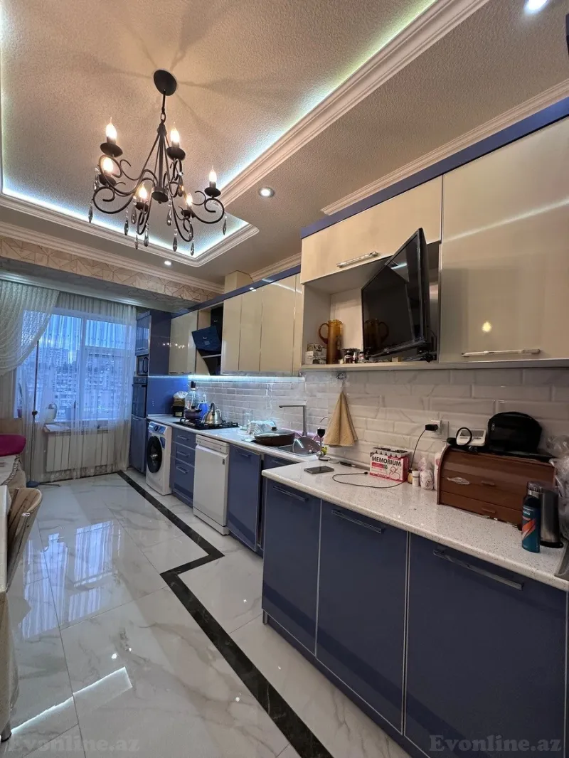 Satılır 4 otaqlı Mənzil Yeni tikili 154 m² Xətai r. - şəkil 3