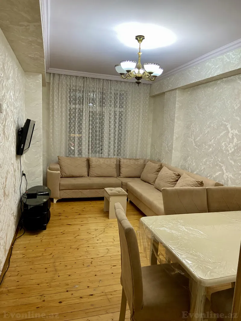 Kirayə verilir 2 otaqlı Mənzil Yeni tikili 55 m² Xırdalan