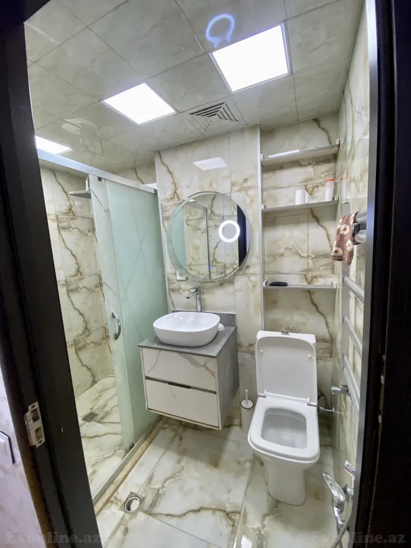 Kirayə verilir 2 otaqlı Mənzil Yeni tikili 55 m² Xırdalan - şəkil 13