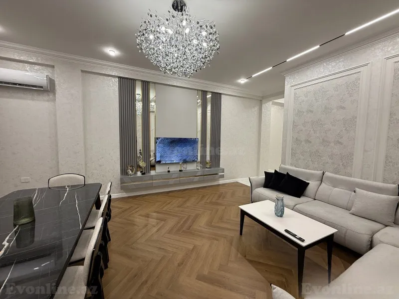 Satılır 3 otaqlı Mənzil Yeni tikili 130 m² Nəriman Nərimanov m. - şəkil 2