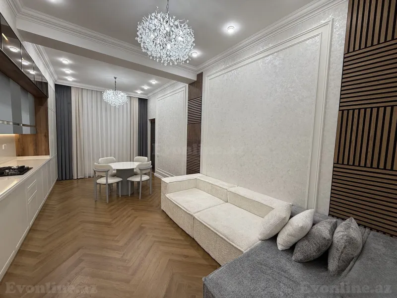 Satılır 3 otaqlı Mənzil Yeni tikili 130 m² Nəriman Nərimanov m. - şəkil 3