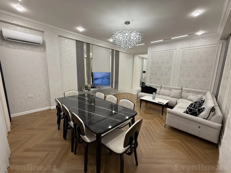 Satılır 3 otaqlı Mənzil Yeni tikili 130 m² Nəriman Nərimanov m. - şəkil 4