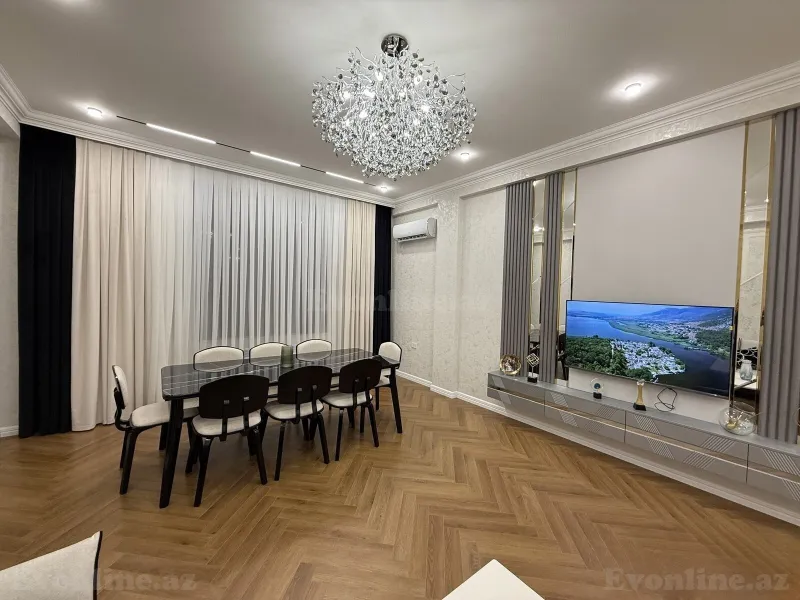 Satılır 3 otaqlı Mənzil Yeni tikili 130 m² Nəriman Nərimanov m. - şəkil 5
