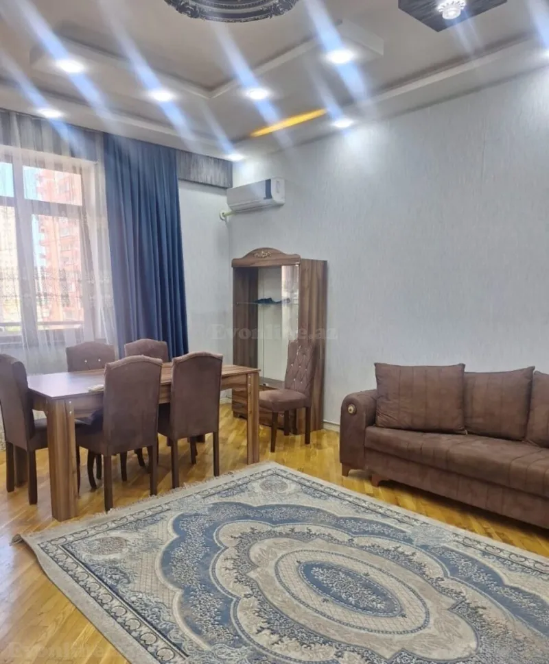 Kirayə verilir 2 otaqlı Mənzil Yeni tikili 95 m² Gənclik m. - şəkil 2