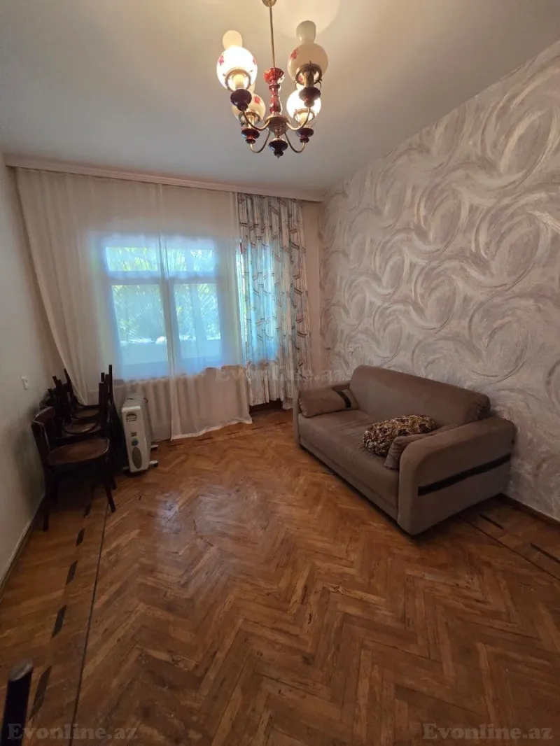 Kirayə verilir 3 otaqlı Mənzil Köhnə tikili 72 m² Nəsimi m. - şəkil 2