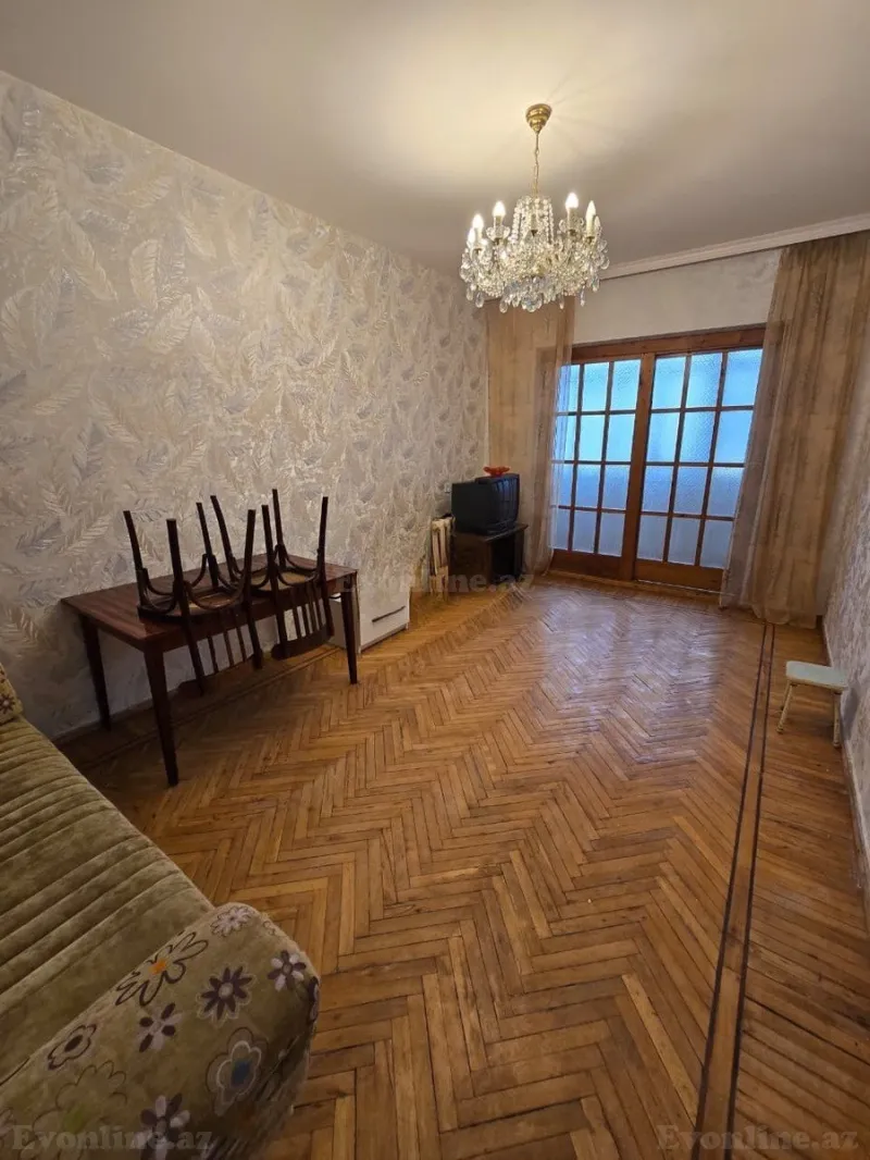 Kirayə verilir 3 otaqlı Mənzil Köhnə tikili 72 m² Nəsimi m. - şəkil 3
