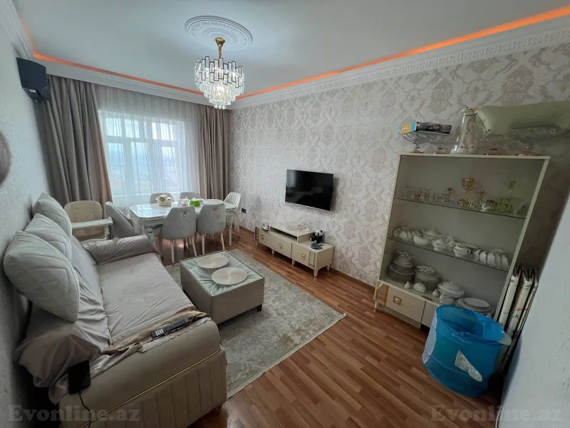 Satılır 2 otaqlı Mənzil Köhnə tikili 60 m² Yeni Günəşli - şəkil 2