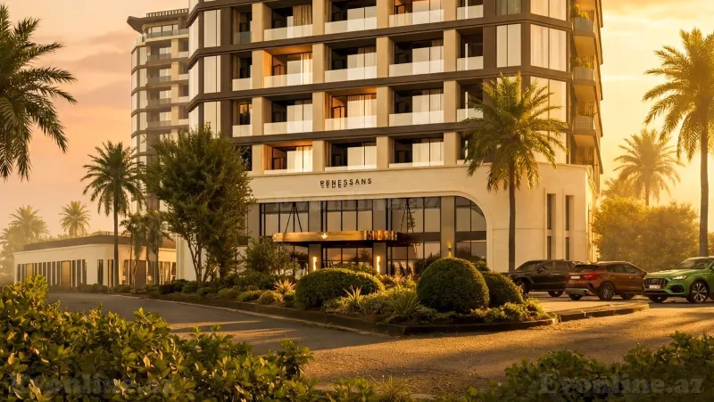 Satılır 1 otaqlı Mənzil Yeni tikili 45.6 m² Nardaran - şəkil 2