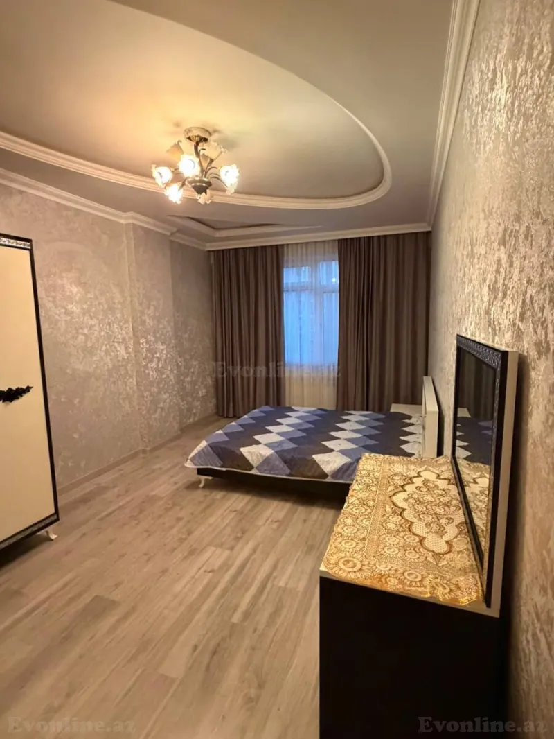 Kirayə verilir 3 otaqlı Mənzil Yeni tikili 130 m² 8 Noyabr m. - şəkil 6