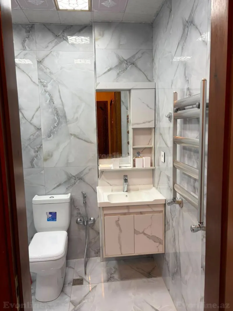 Kirayə verilir 3 otaqlı Mənzil Yeni tikili 130 m² 8 Noyabr m. - şəkil 18