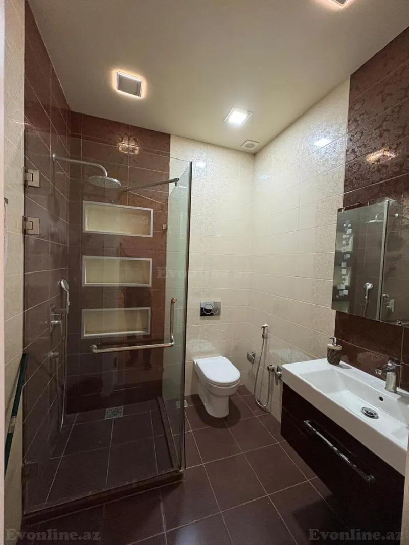 Kirayə verilir 3 otaqlı Mənzil Yeni tikili 140 m² 8 Noyabr m. - şəkil 11