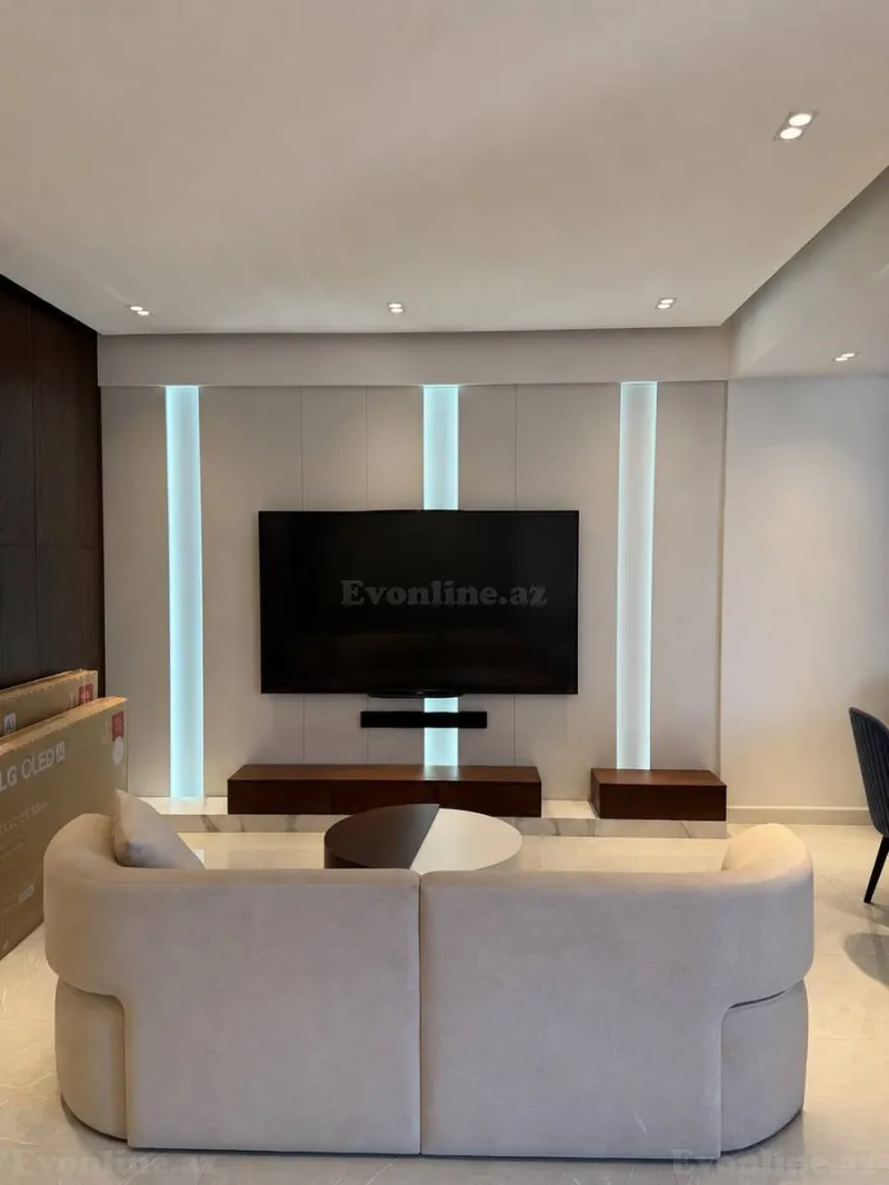 Kirayə verilir 2 otaqlı Mənzil Yeni tikili 85 m² 28 May m. - şəkil 2