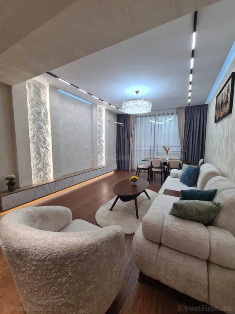 Satılır 3 otaqlı Mənzil Yeni tikili 101 m² Səbail r. - şəkil 2