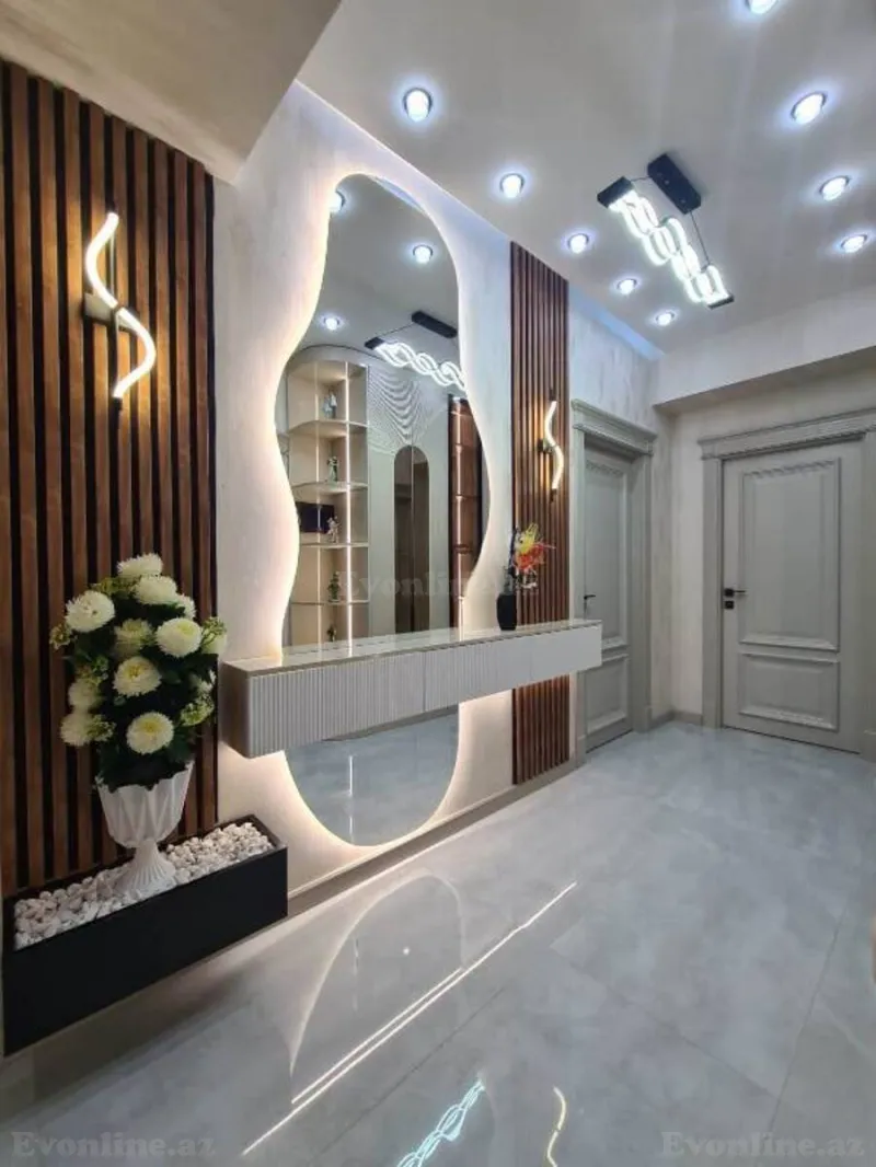 Satılır 3 otaqlı Mənzil Yeni tikili 101 m² Səbail r. - şəkil 4