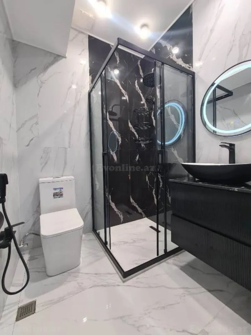 Satılır 3 otaqlı Mənzil Yeni tikili 101 m² Səbail r. - şəkil 12
