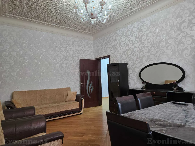 Kirayə verilir 4 otaqlı Mənzil Yeni tikili 110 m² Nəriman Nərimanov m. - şəkil 2