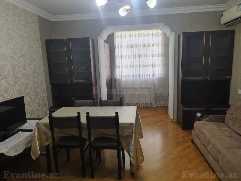 Kirayə verilir 2 otaqlı Mənzil Yeni tikili 60 m² Əhmədli m. - şəkil 2