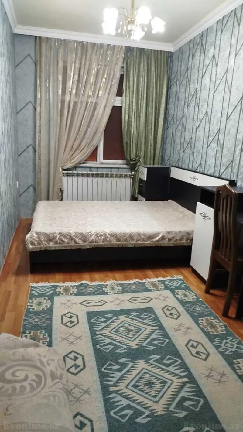 Kirayə verilir 2 otaqlı Mənzil Köhnə tikili 60 m² Memar Əcəmi m. - şəkil 2