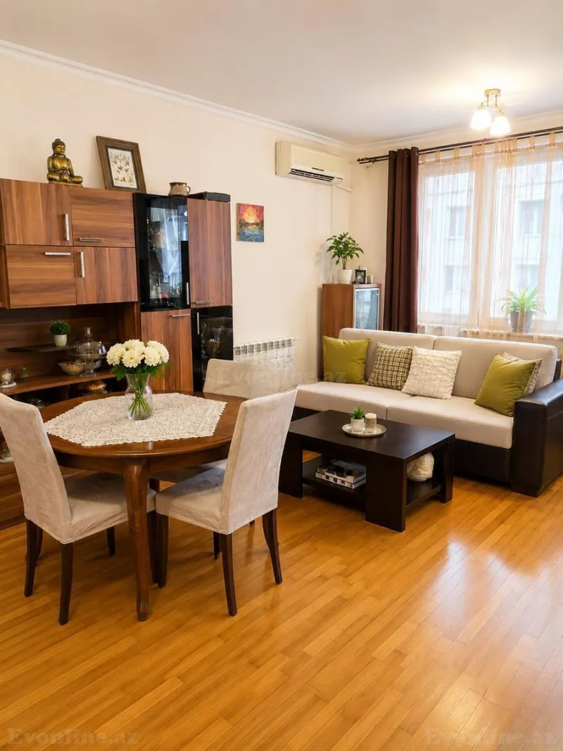 2 otaqlı Mənzil 55 m² Xətai r. Satılır
