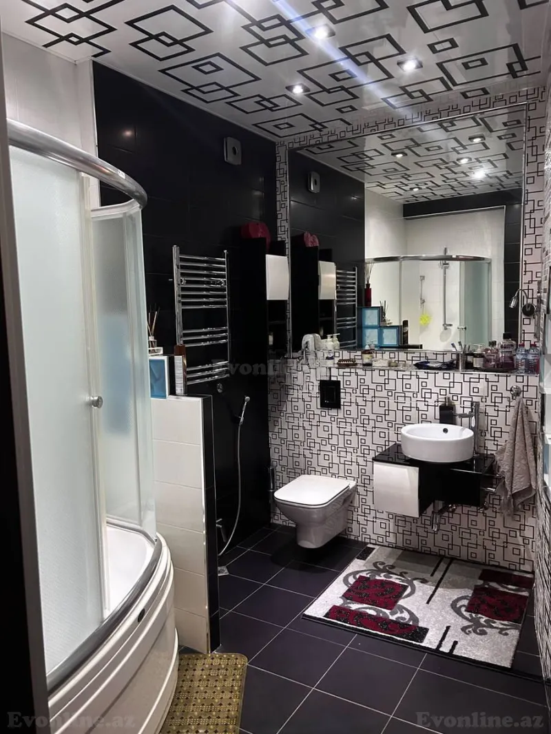 Kirayə verilir 4 otaqlı Mənzil Yeni tikili 200 m² Xətai r. - şəkil 8